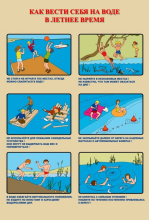 Как вести себя на воде в летнее время